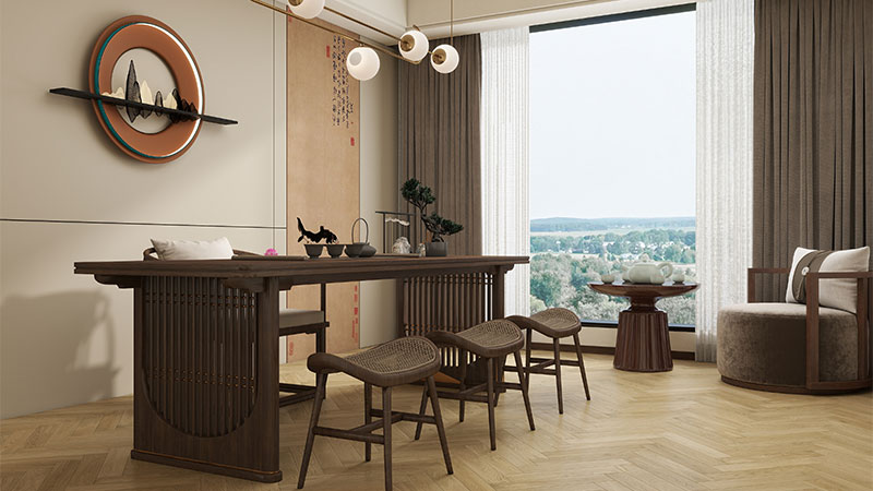 藏在名称里的风雅丨在天格地板的诗意密码中，寻找中国人的家居浪漫